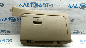 Glove compartment, glove box Hyundai Sonata 11-15 beige, 2 parts, scratches