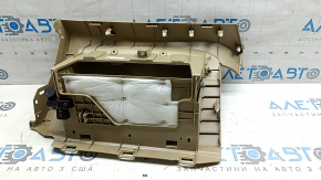 Glove compartment, glove box Hyundai Sonata 11-15 beige, 2 parts, scratches