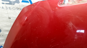 Bare hood Hyundai Sonata 11-15 hybrid steel, red RER scratches, sand