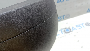 Rear center console trim Hyundai Sonata 11-14 black, type 2, scratches