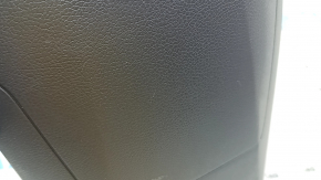 Rear center console trim Hyundai Sonata 11-14 black, type 2, scratches