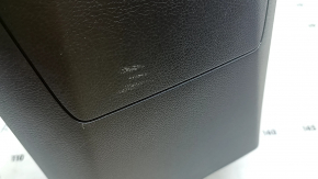 Rear center console trim Hyundai Sonata 11-14 black, type 2, scratches