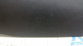 Front lower left center console trim Hyundai Sonata 11-15 black, scratches