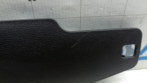 Front lower right center console trim Hyundai Sonata 11-15 black, scratches