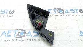 The front left exterior mirror plug for Hyundai Sonata 11-15 is black, the mount is broken