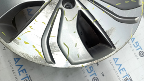 Wheel disk R17x6.5J Hyundai Sonata 13-15 light curb, chrome trim