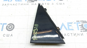 Triangle door corner rear left Hyundai Sonata 11-15 black gloss, minor scratches