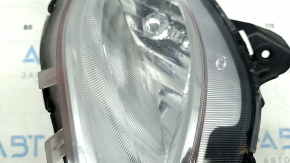 Left fog light, Hyundai Sonata 11-15 hybrid, scratch, sand