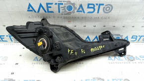 Left fog light, Hyundai Sonata 11-15 hybrid, scratch, sand