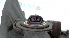 Left fog light, Hyundai Sonata 11-15 hybrid, scratch, sand