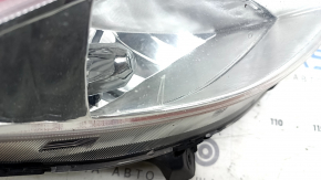 Right fog light for Hyundai Sonata 11-15 hybrid, scratch, sand
