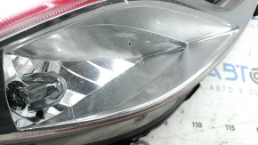 Right fog light for Hyundai Sonata 11-15 hybrid, scratch, sand
