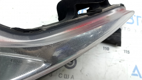 Right fog light for Hyundai Sonata 11-15 hybrid, scratch, sand