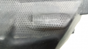 Right fog light for Hyundai Sonata 11-15 hybrid, scratch, sand