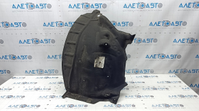 The front left rear fender liner of the Audi Q8 19-26 is crushed, the fastening is torn