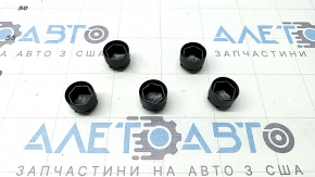 Wheel bolt cap plug 5 pcs. Audi Q8 19-26 gray