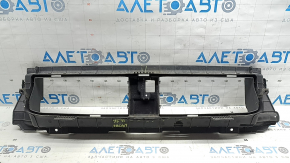 Radiator deflector blinds frame bare Hyundai Sonata 11-15 cracks, missing fragment