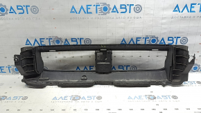 Radiator deflector blinds frame bare Hyundai Sonata 11-15 cracks, missing fragment