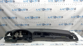 Front dashboard panel without AIRBAG Honda Insight 19-21 black, in glue, for dry cleaning