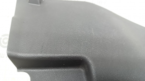 Lower left front pillar trim Hyundai Sonata 11-15 brown, scratches