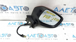 Right side mirror Subaru Forester 19-24 SK 13 pins, BSM, heated, turn signal, red