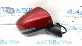 Right side mirror Subaru Forester 19-24 SK 13 pins, BSM, heated, turn signal, red