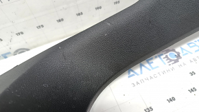 Inner left door sill trim Audi Q8 19-26 black, scratches