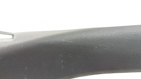 Inner right door sill trim for Audi Q8 19-26, black, scratches, sooty