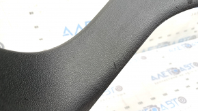 Inner right door sill trim for Audi Q8 19-26, black, scratches, sooty