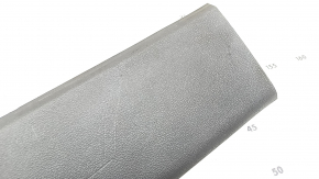 Inner right door sill trim for Audi Q8 19-26, black, scratches, sooty