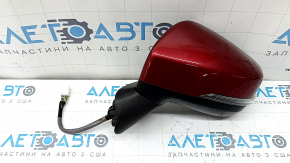 Left side mirror Subaru Forester 19-24 SK 13 pins, BSM, heated, turn signal, red, worn