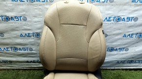 Driver's seat for Hyundai Sonata 11-15 with airbag, electric, heated, beige leather with perforation, cracked leather