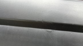 The rear bumper is bare, Subaru Forester 19-24 SK, red, pressed, cracks, scratches, broken fasteners