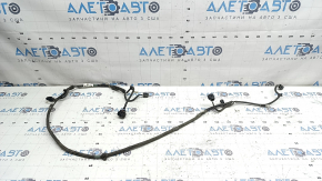 Wiring for the front bumper of a Toyota Prius V 15-17 rest, without parking sensors, under DRLs and fog lights