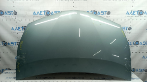 Naked hood Toyota Prius V 12-17 aluminum, green 781, dent, in glue