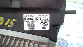 Projection on the windshield of BMW X3 F25 14-17 scratches