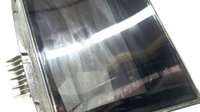 Projection on the windshield of BMW X3 F25 14-17 scratches