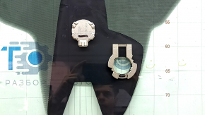 Ford Fusion mk5 17-20 windshield for rain sensor, camera, heated camera and wipers, chips