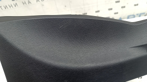 Front left center console trim Toyota Prius V 15-17 black, scratches