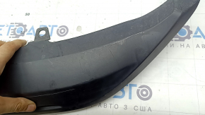 Rear bumper lip Toyota Prius V 15-17 rest, black, scratches