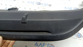 Rear bumper lip Toyota Prius V 15-17 rest, black, scratches