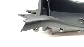 Toyota Prius V 15-17 center console trim, black, scratches