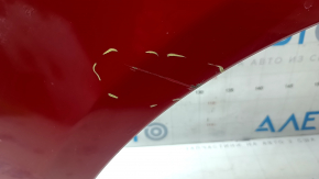 Front right wing Hyundai Sonata 11-15 red RER, bump, scratches