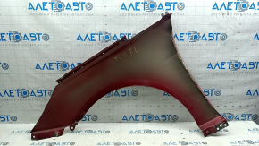 Front right wing Hyundai Sonata 11-15 red RER, bump, scratches