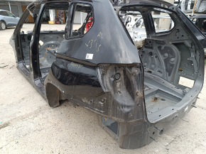 Quarter wing rear left BMW X3 F25 11-17 on the body, black