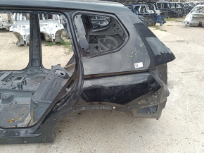 Quarter wing rear left BMW X3 F25 11-17 on the body, black