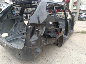 Quarter wing rear right BMW X3 F25 11-17 on the body, black