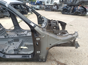 Front right quarter panel BMW X3 F25 11-17 with eyelash, on the body, black