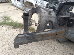 Front right quarter panel BMW X3 F25 11-17 with eyelash, on the body, black