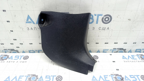 Lower right front pillar trim Toyota Prius V 15-17 black, scratches